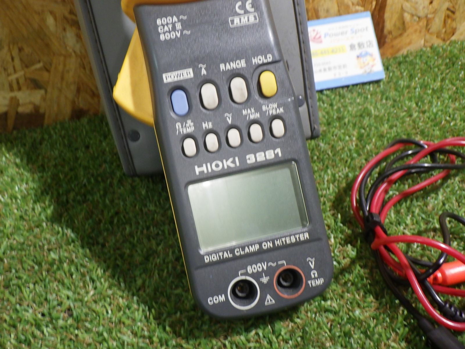 電線に流れる電流を測定 HIOKI 日置電機 3281 デジタルクランプオンハイテスタ AC 600A 品