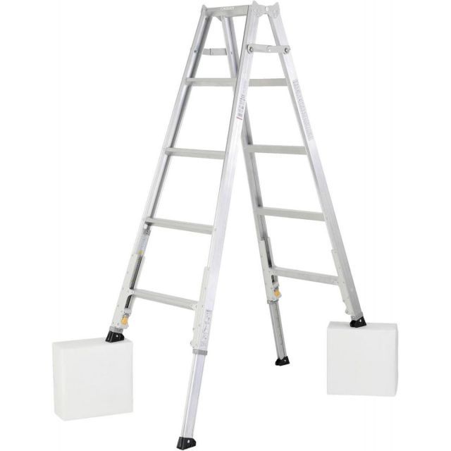 ALINCO アルインコ 伸縮脚付 脚立 KARU KARU-180 伸縮脚立 ダブルロック はしご 脚立 軽量 脚立