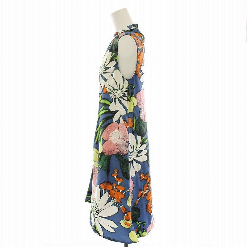希少 新品タグ付き MARNI マル二 上質 ノースリーブワンピース 希少 新品タグ付き MARNI マル二 上質 ノースリーブワンピース