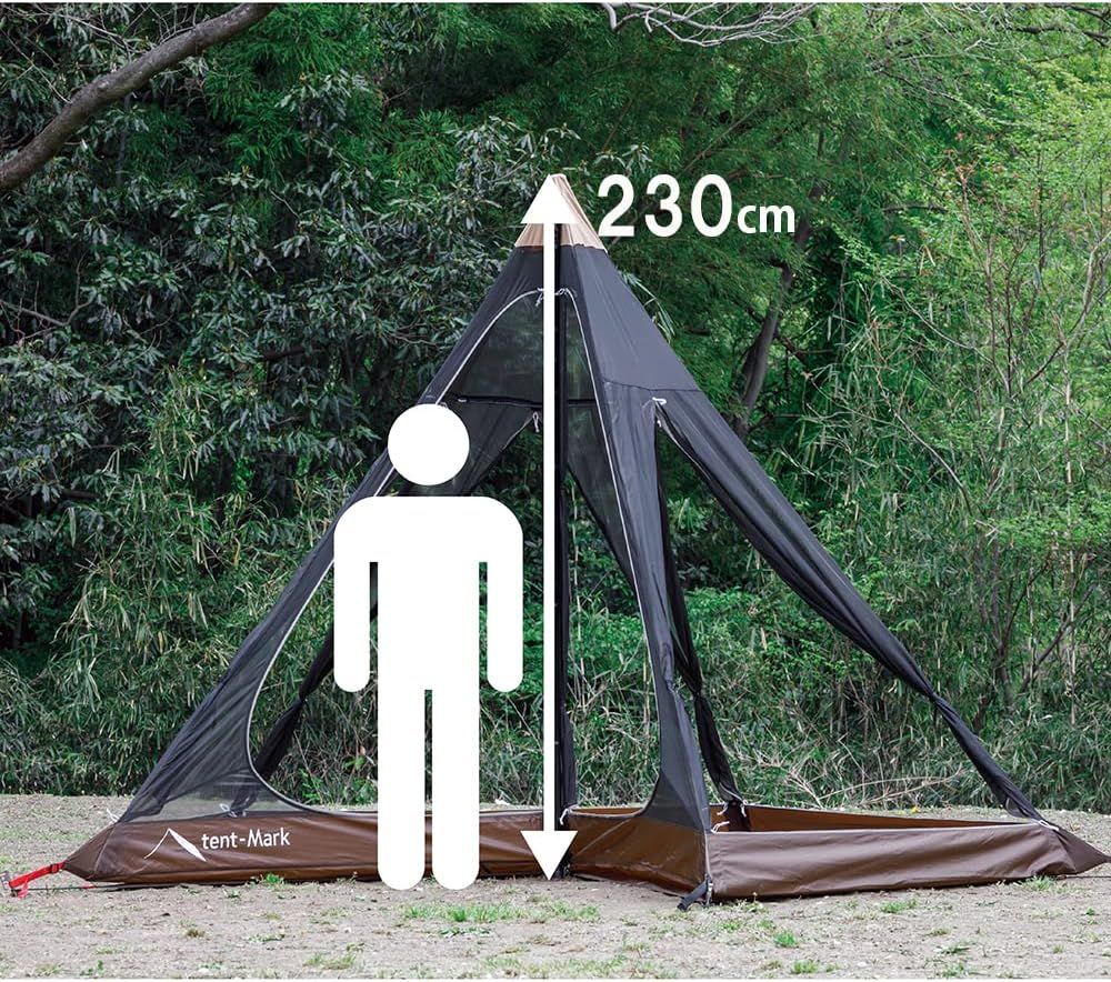 テンマクデザイン サーカス 購入 メッシュインナー セット4/5 ソロ