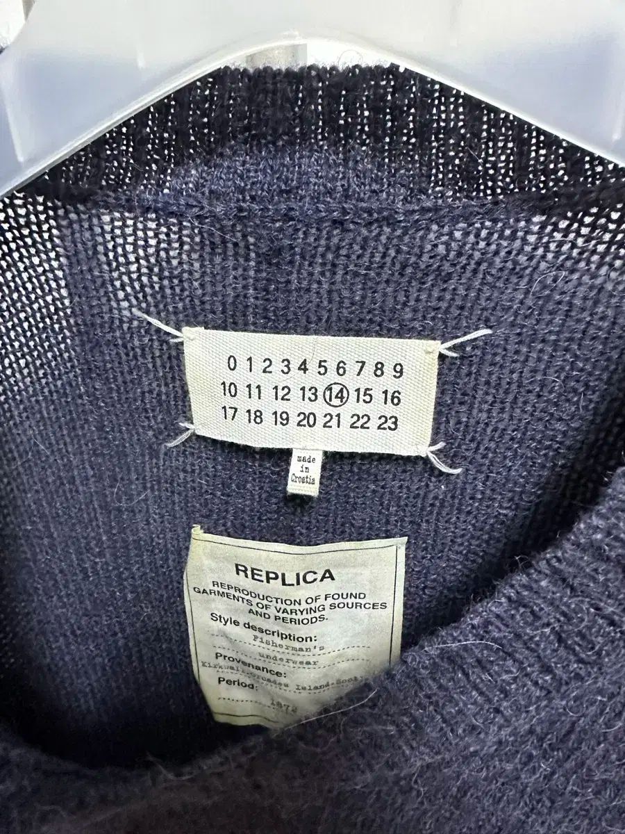 アシックス ゲルレゾリューション8 メンズ　26.5cm フレンチブルー　ac メゾン Maison Margiela(メゾンマルジェラ) アルパカ ニット