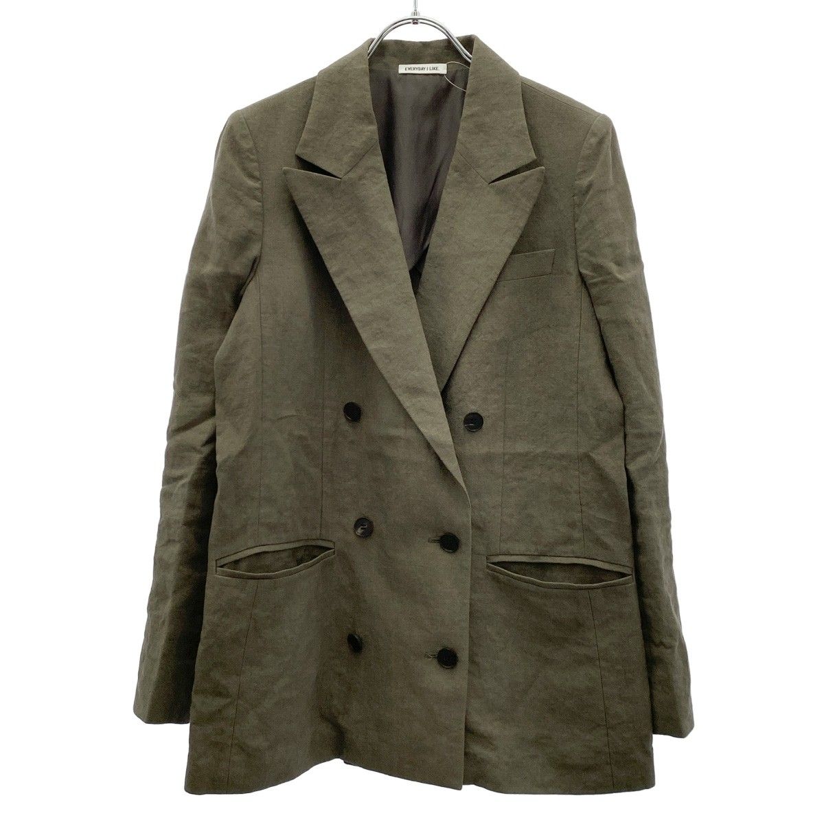 ドゥーズィエムクラス エブリデイアイライク ダブルジャケット