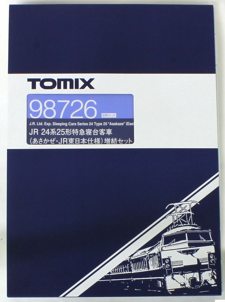 24系25形（あさかぜ JR東日本仕様）増結セット（8両） 【TOMIX