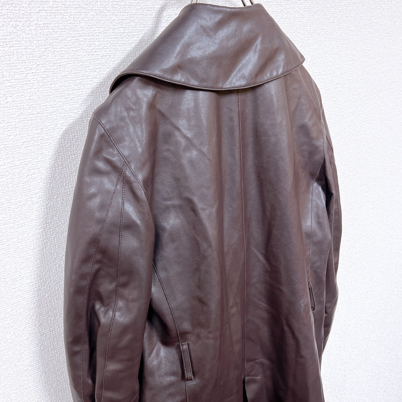 美品】EMPORIO ARMANI エンポリオアルマーニ バーガンディ イタリア製 