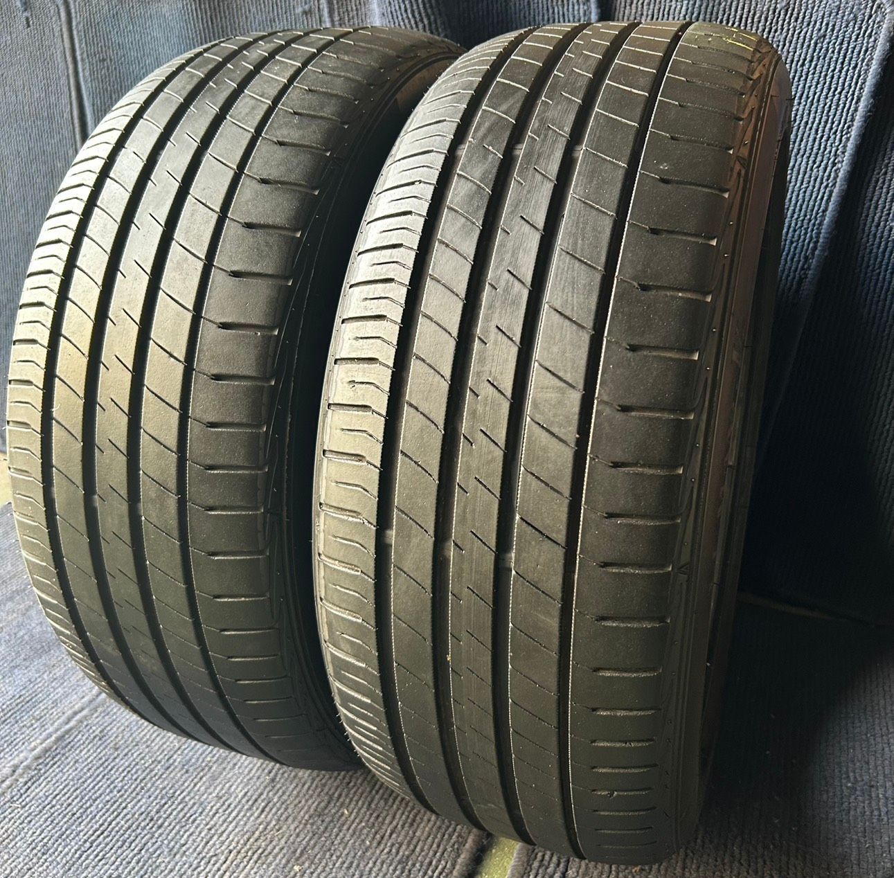 製造 溝6.5分山 DUNLOP LEMANS V 2本 235 45R18 ASP3302