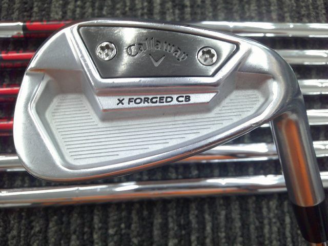 中古 アイアンセット キャロウェイ X-FORGED CB/KBS TOUR-V 120/X/26[4514]□博多 - メルカリ