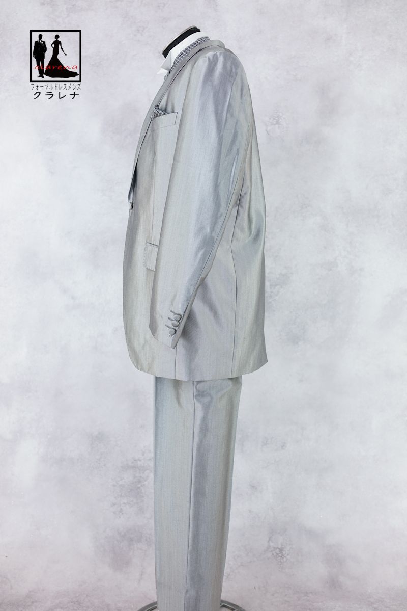 チーフ付き シルバー