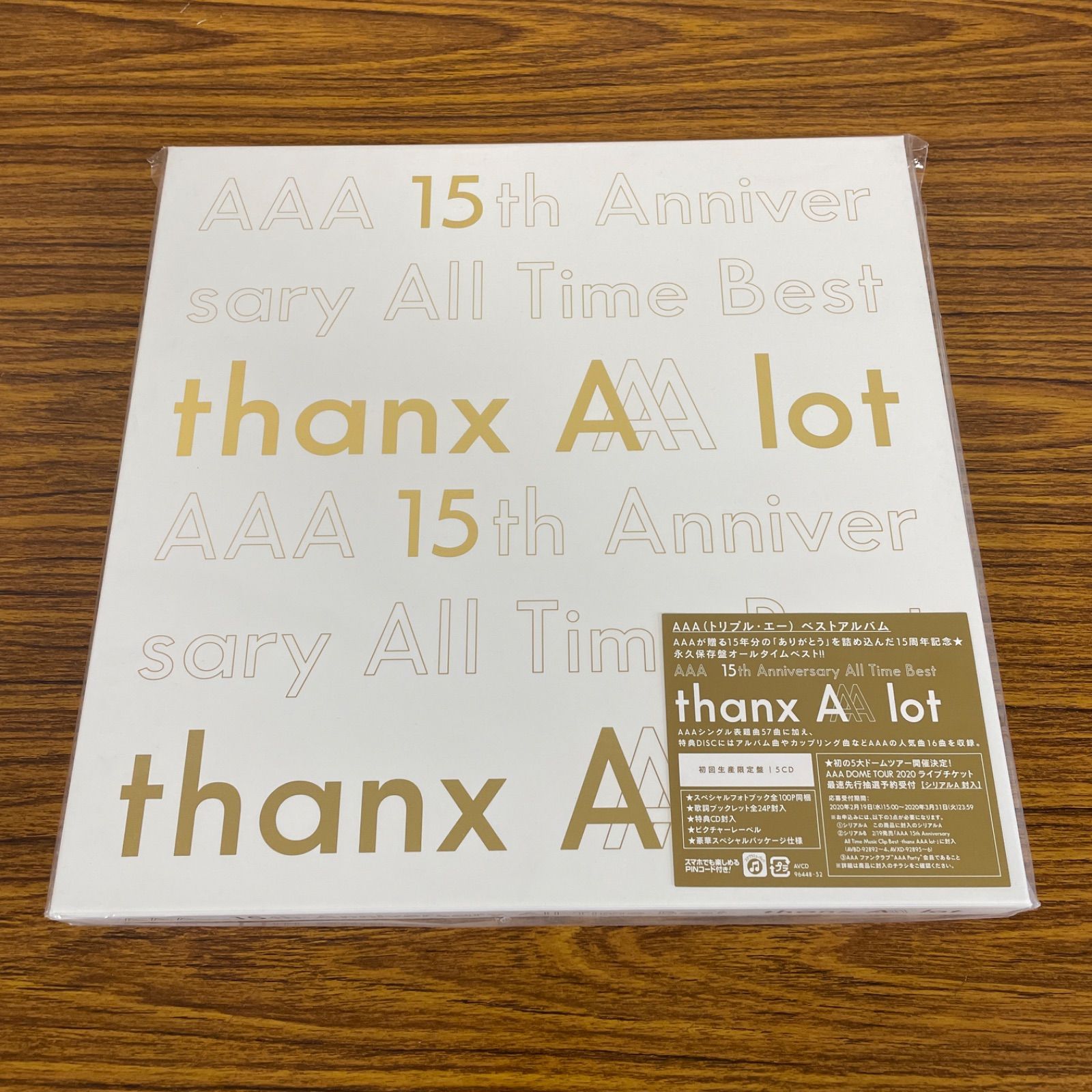 AAA 15th Anniversary All Time Best-than… AAA 15th Anniversary All Time Best -thanx AAA lot- - Album