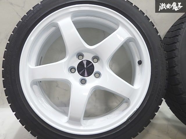 ○ENKEI エンケイ PF05 17インチ 7.5J ＋45 5穴 5H PCD100 ホワイト
