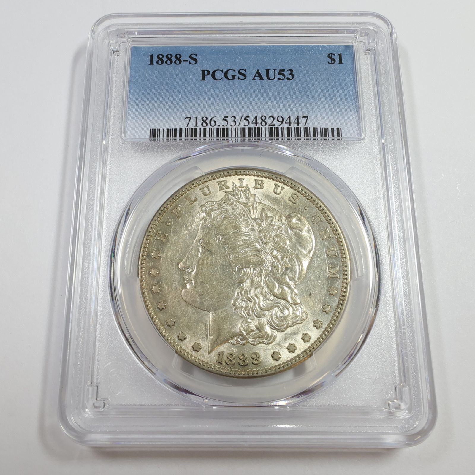1888 S PCGS AU53 - Td Silver Morgan Dollar $1 Coin