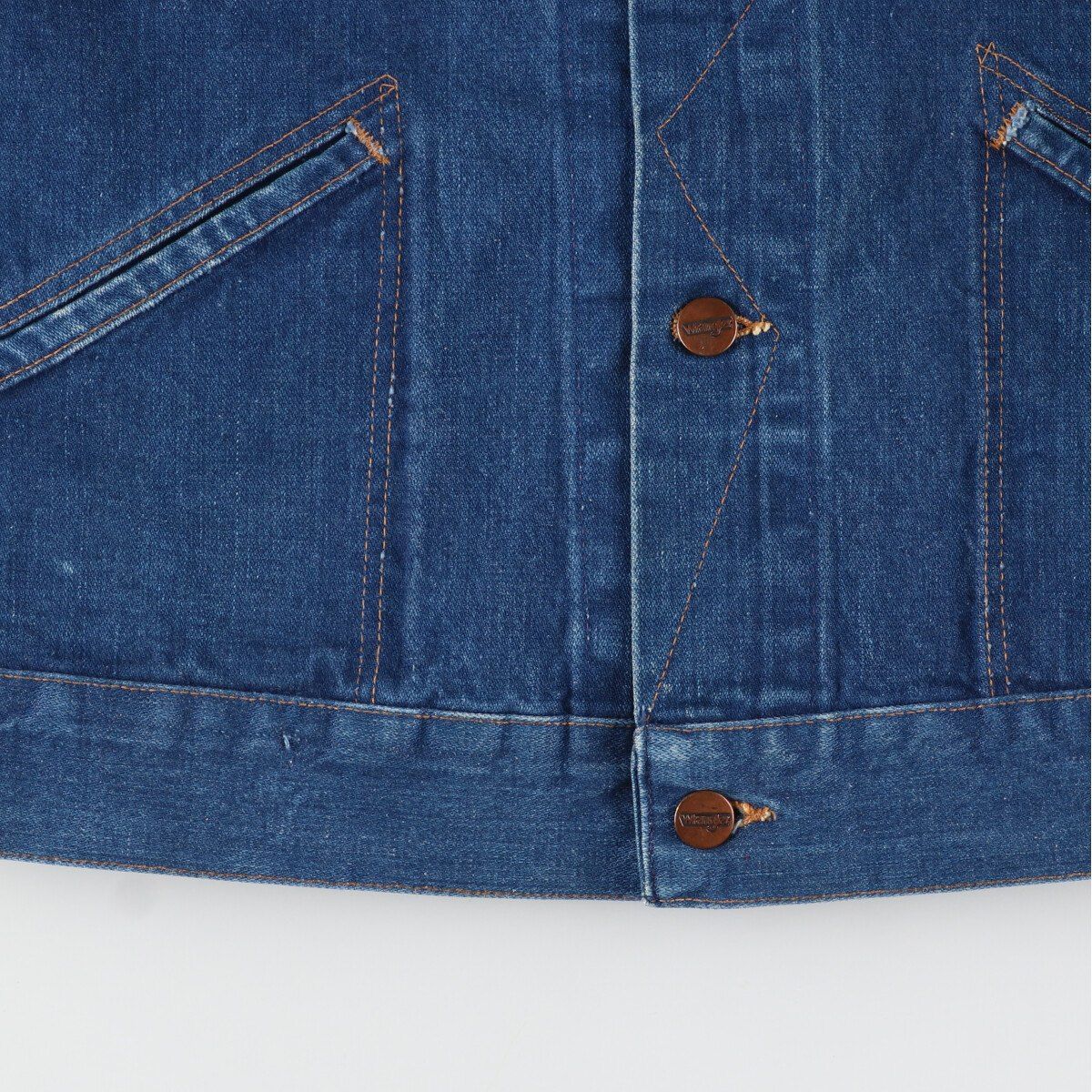 Wrangler - 古着 70年代 ラングラー Wrangler デニムジャケット