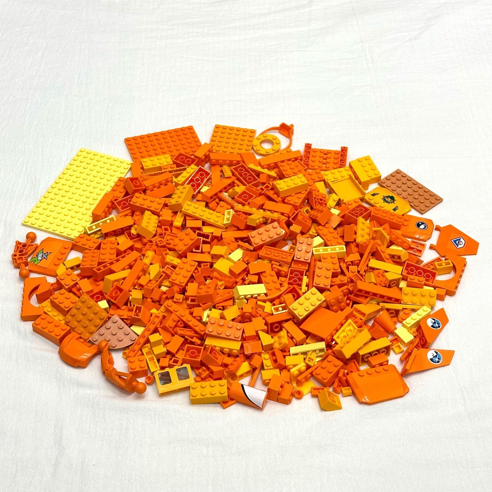 LEGO レゴ 黄 オレンジ イエロー系 中古 パーツ ブロック プレート