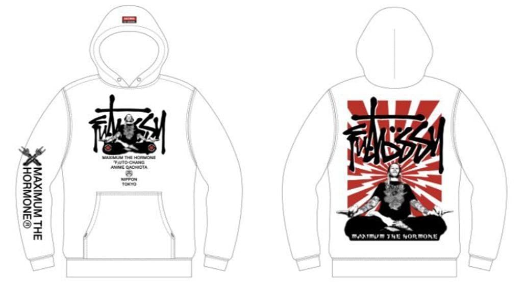 マキシマムザホルモン 公式グッズ Futossy スウェットフードパーカー