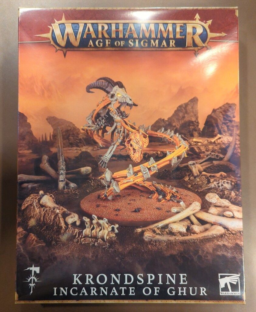 GAMESWORKSHOP WARHAMMER AGE OF SIGMAR KRONDSPINE