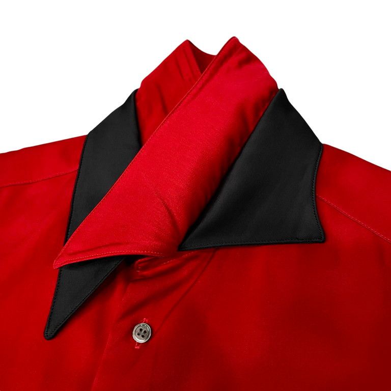 SOSHIOTSUKI 19AW DOUBLE COLLAR LONG SHIRTS レーヨンダブルカラー