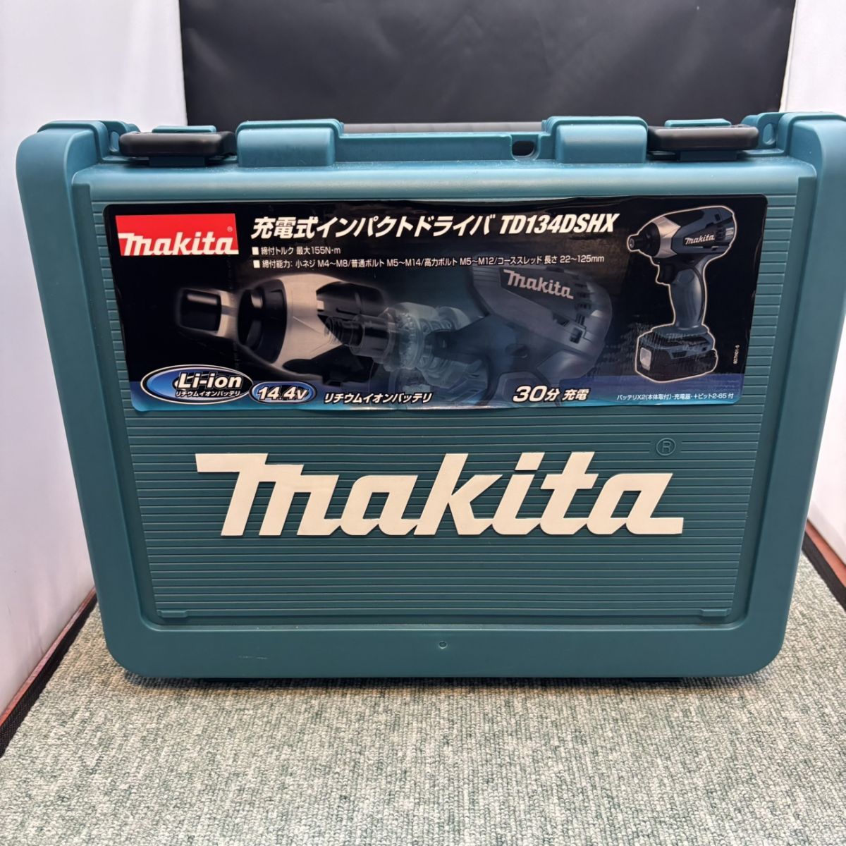 ◎ 品 マキタ TD134DSHX 14.4V 充電式インパクトドライバ 純正フルセット 充電器 品