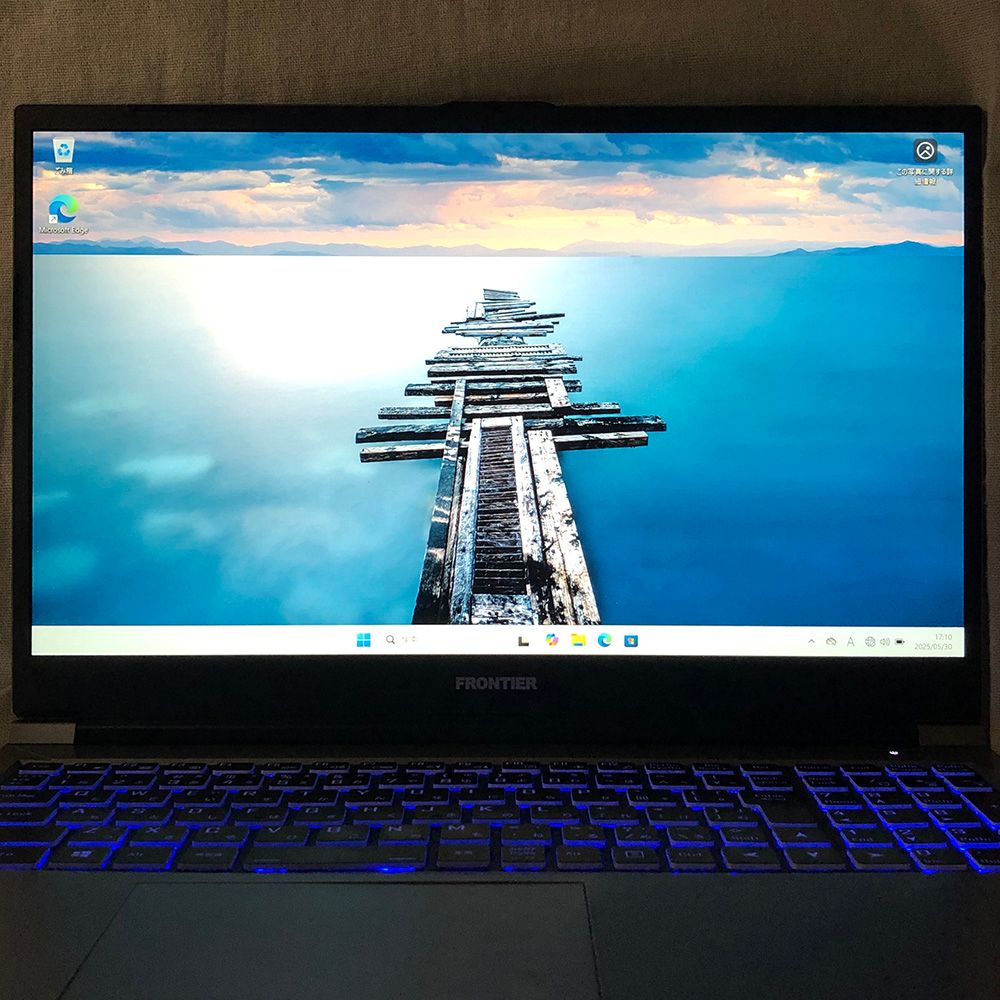 ◇ジャンク品◇ゲーミングノートPC インバースネット FRONTIER