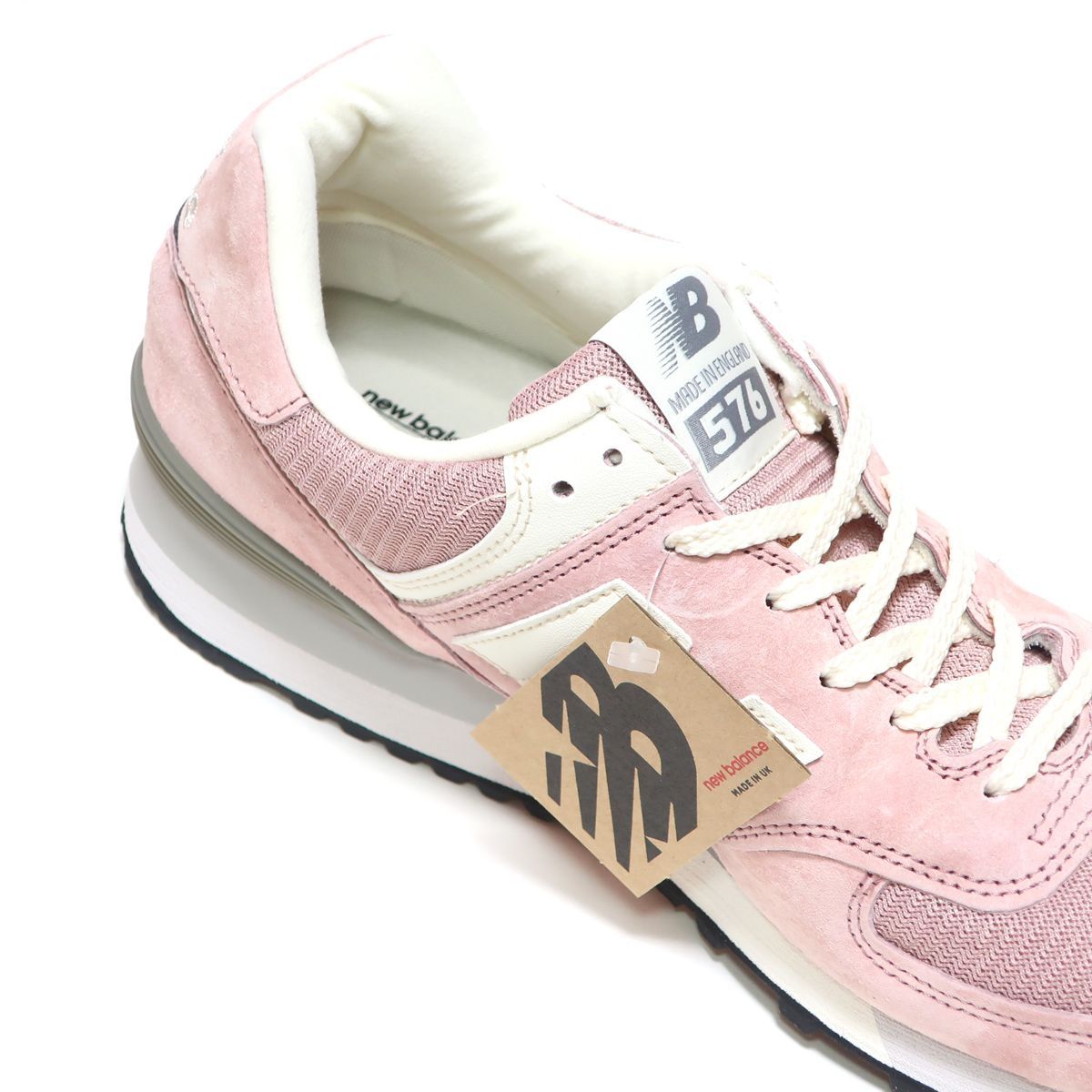 海外限定☆NEW BALANCE OU576PNK PINK SUEDE MADE IN UK M576 ENGLAND PALE MAUVE (  ニューバランス 576 スウェード ピンク ペール モーブ UK製 )