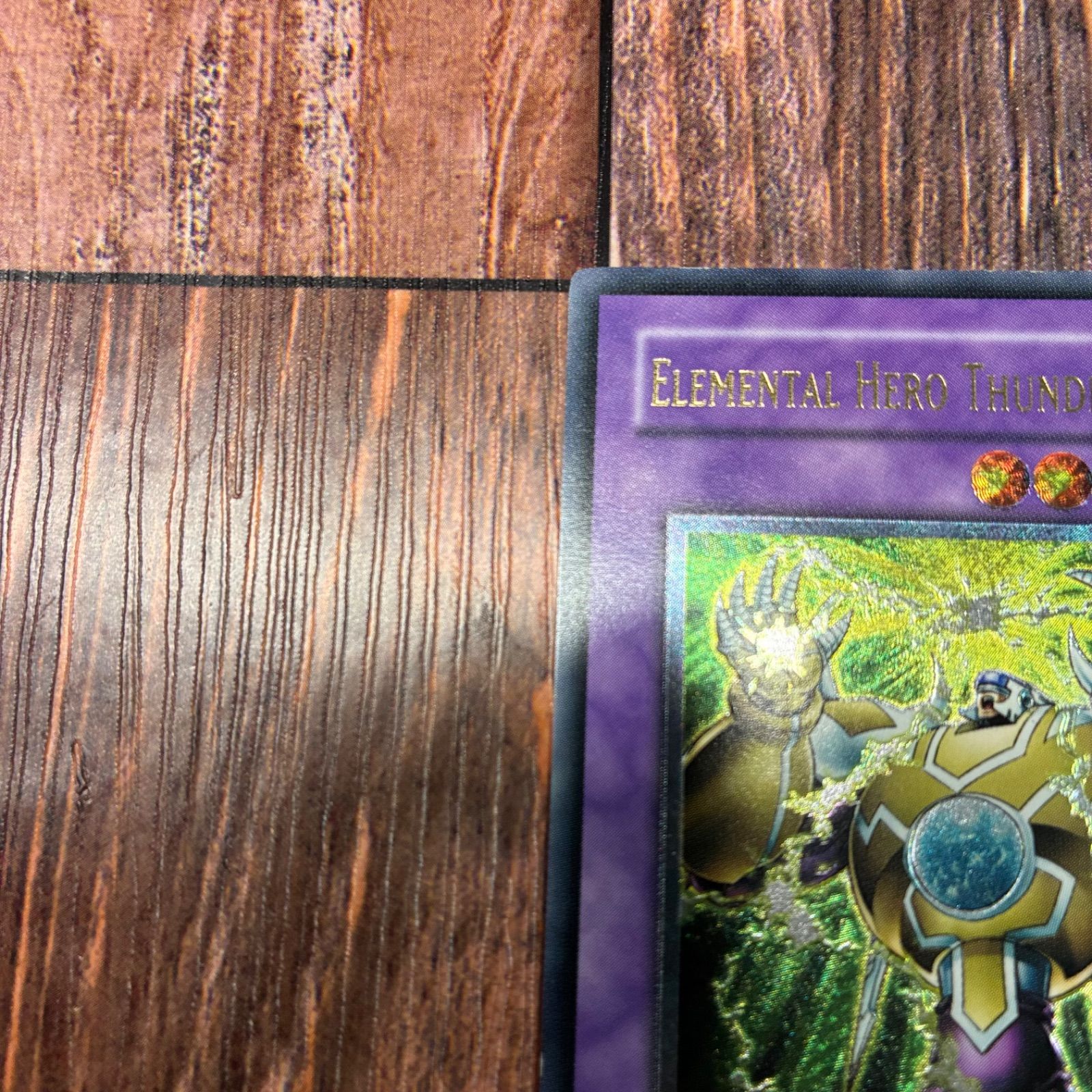 遊戯王 英語版 EU版 Ｅ ＨＥＲＯサンダー ジャイアント レリーフ