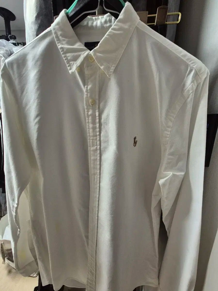 ポロラルフローレン オックスフォード シャツ 白