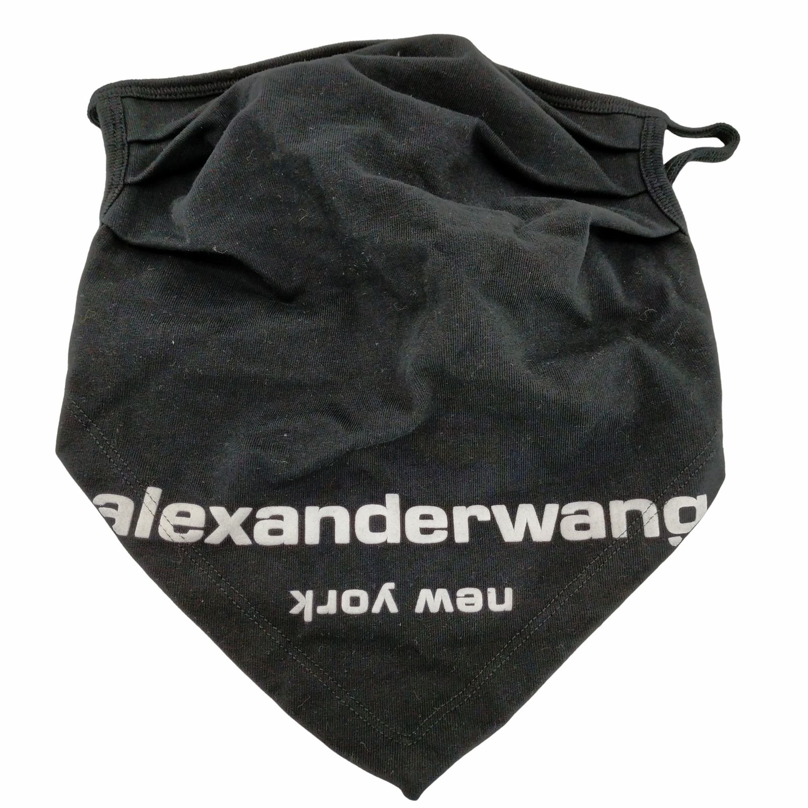 アレキサンダーワン Alexander Wang ロゴ バンダナ マスク メンズ 表記 ...