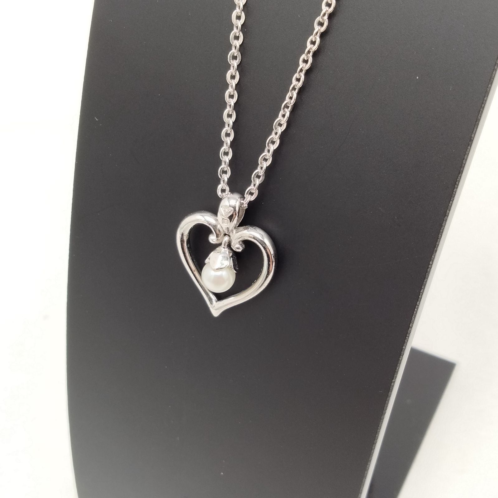MIKIMOTO ハートネックレス 楽天市場】ミキモト MIKIMOTO シルバー SILVER パール 6 mm