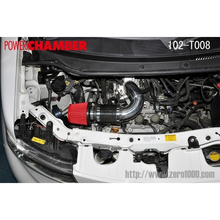 ZERO-1000 零1000 パワーチャンバー タイプ2 スーパーレッド トヨタ bB 102-T008 FFCRYSTALESIA_COM