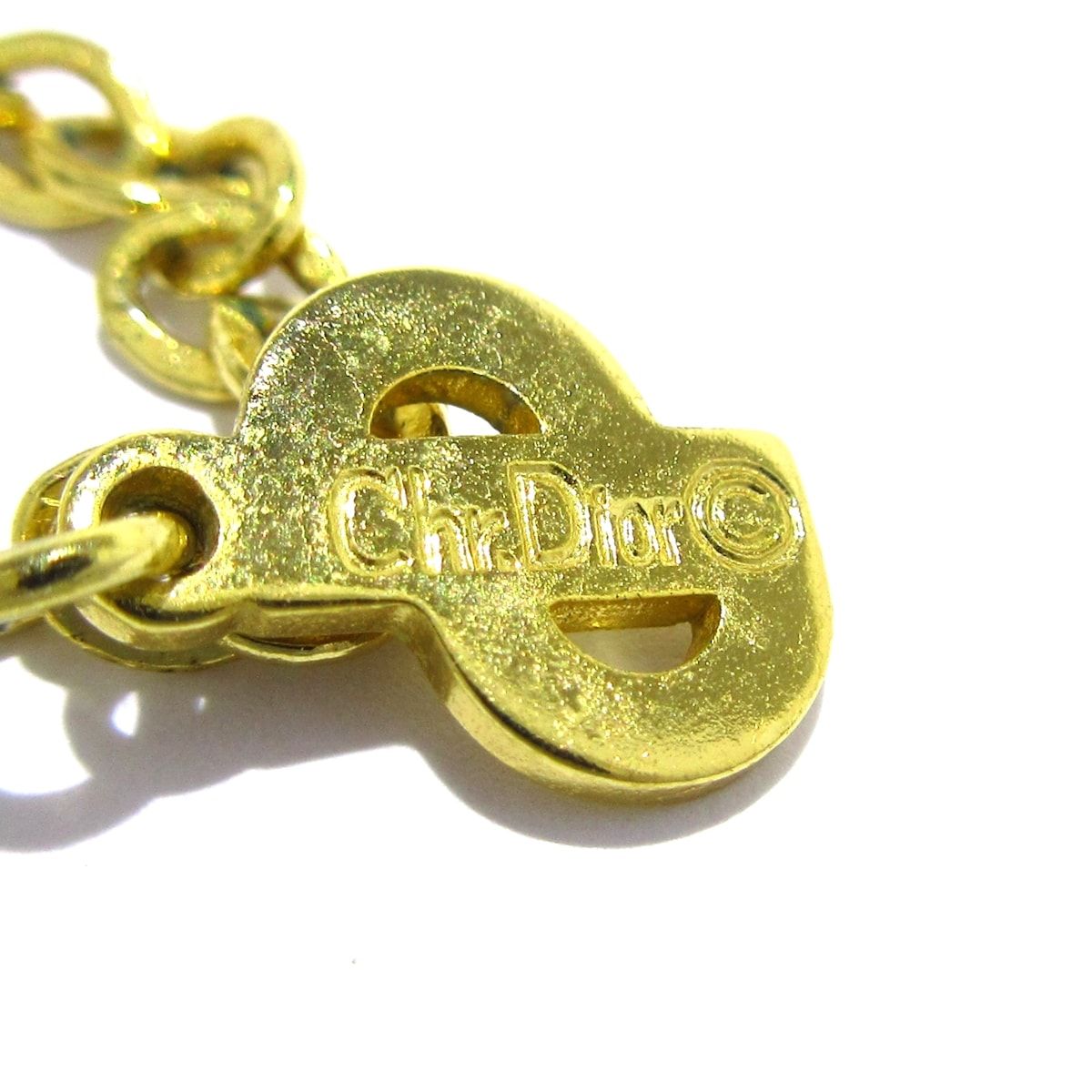 【美品】Dior クリスチャンディオール ネックレス ✨️ゴールド DIOR/ChristianDior(ディオール/クリスチャンディオール
