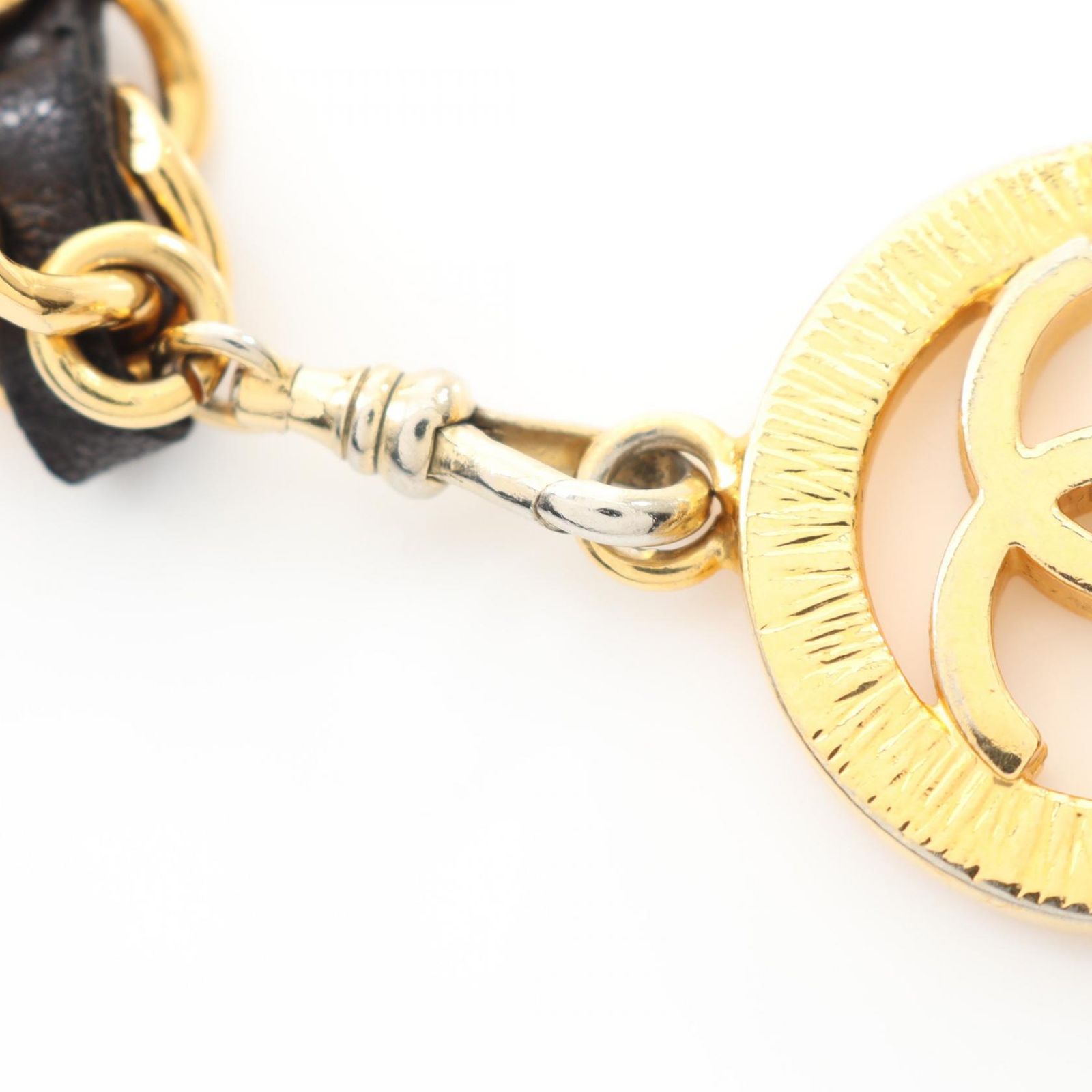 シャネル CHANEL ベルト ココマーク チェーンベルト レザー