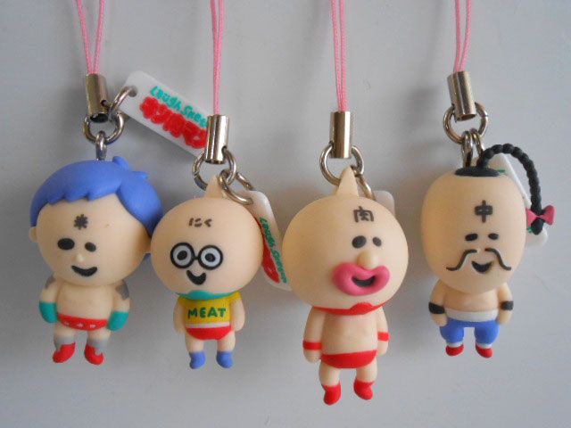 ♯Jst21DZラフスケッチキン肉マンフィギュアマスコット7種