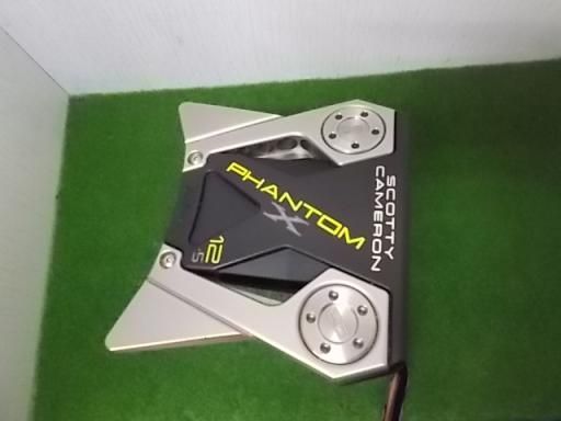 タイトリスト SCOTTY CAMERON PHANTOM X 12.5 33インチ パター PT スチール フレックスその他 メンズ 男性用 右利き 右用 Cランク ゴルフクラブ