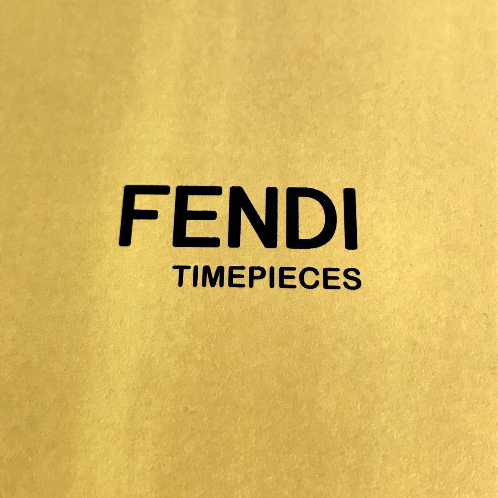 FENDI フェンディ FENDI TIMEPIECES フェンディタイムピーシーズ 空箱 説明書