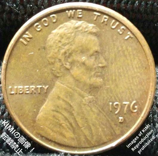 1セント硬貨 1976 D アメリカ合衆国 リンカーン 1セント硬貨 1ペニー-