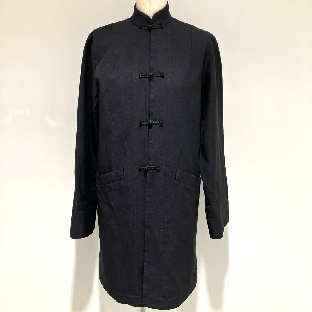 ブラックコムデギャルソン　エステルチャイナロングジャケット ブラック コムデギャルソン BLACK COMME des GARCONS エステル ロング