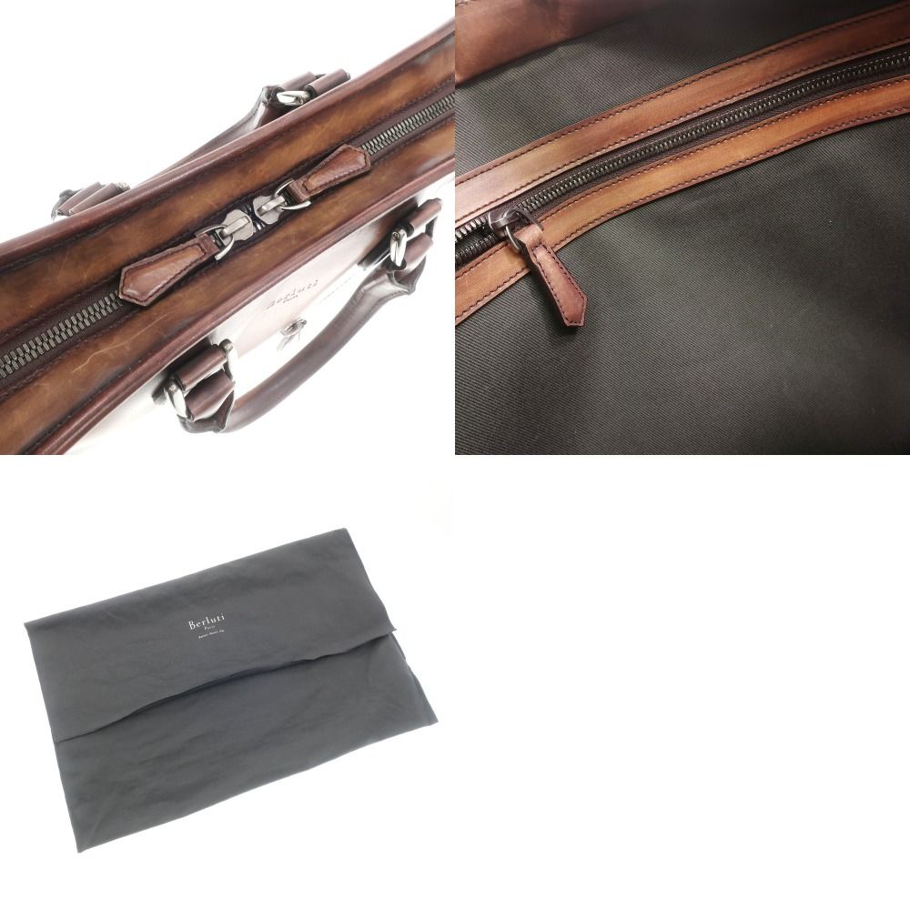 中古】ベルルッティ Berluti ヴェネチアレザー パティーヌ ブリーフ  