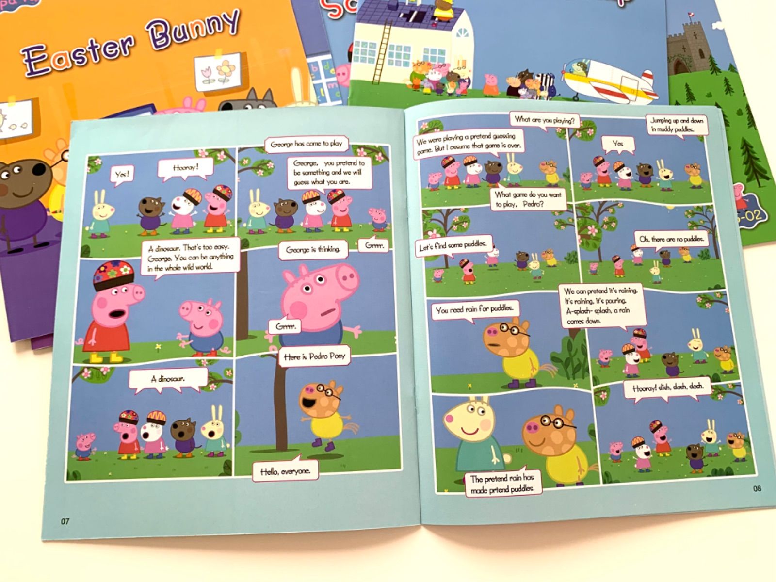 peppa pig ペッパピッグ漫画版シリーズ5 全冊音源付 動画付 新品 