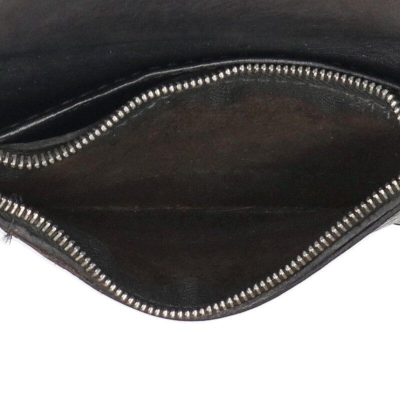 1ZIP|1ジップ クロスボールボタンレザーウォレット財布