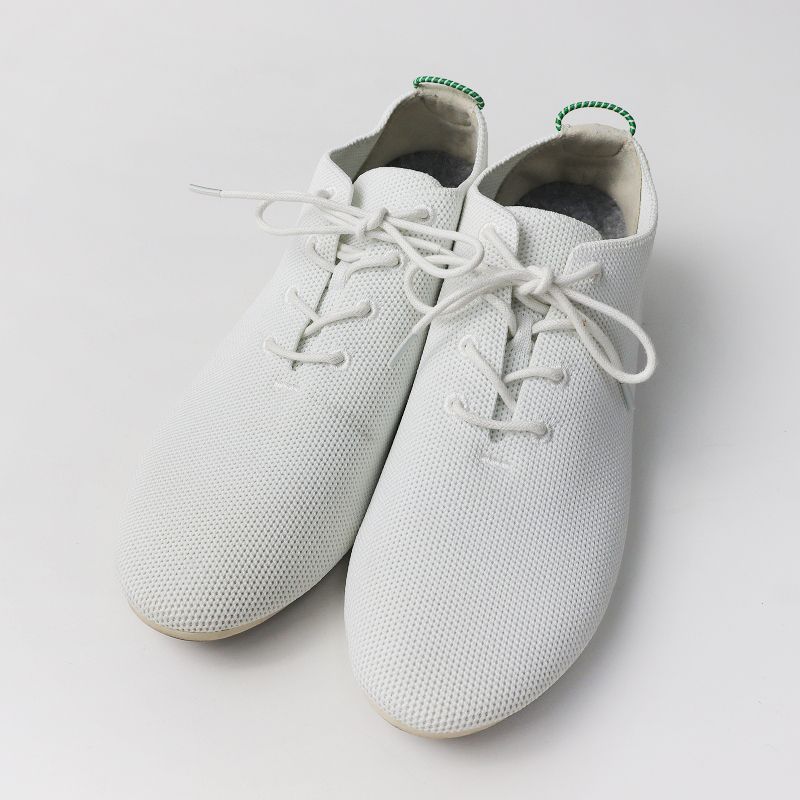 オッフェン Offen plain flat メッシュ レースアップ フラットシューズ  