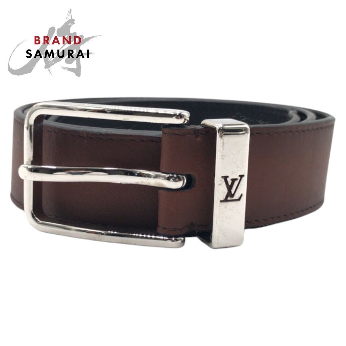 美品 LOUIS VUITTON ルイヴィトン サンチュール ポンヌフ ブラウン 