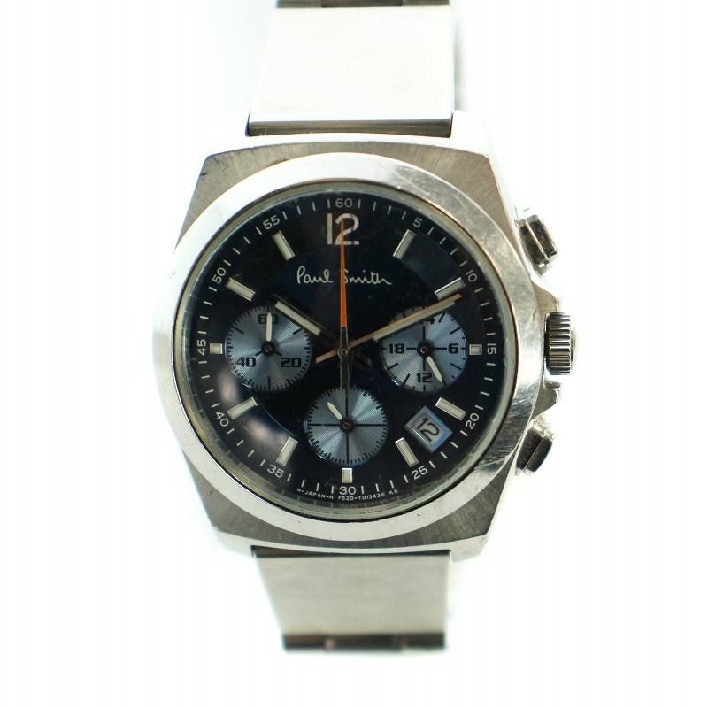 ポールスミス PAUL SMITH 腕時計 ウォッチ クォーツ ロゴ クロノグラフ