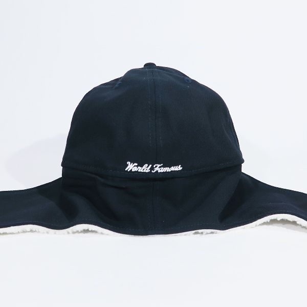 SUPREME シュプリーム 21AW EARFLAP BOX LOGO NEW ERA イヤーフラップ ボックス ロゴ ニューエラ キャップ ネイビー 帽子