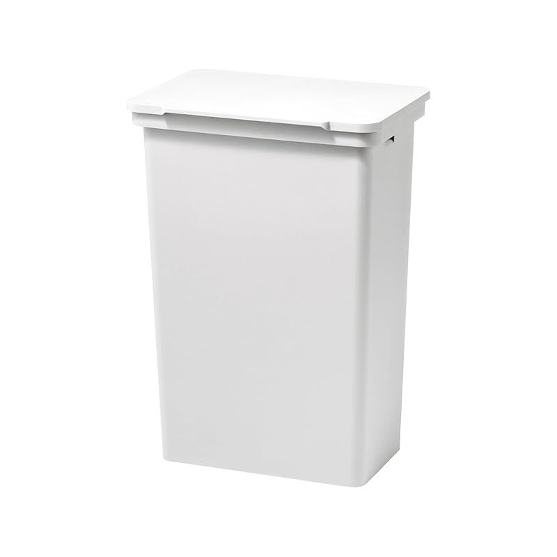 ライクイット like-it 屋外用 ゴミ箱 LBD-106 ホワイト 容量約52L 分別 玄関 ベランダ 紫外線や雨に強い