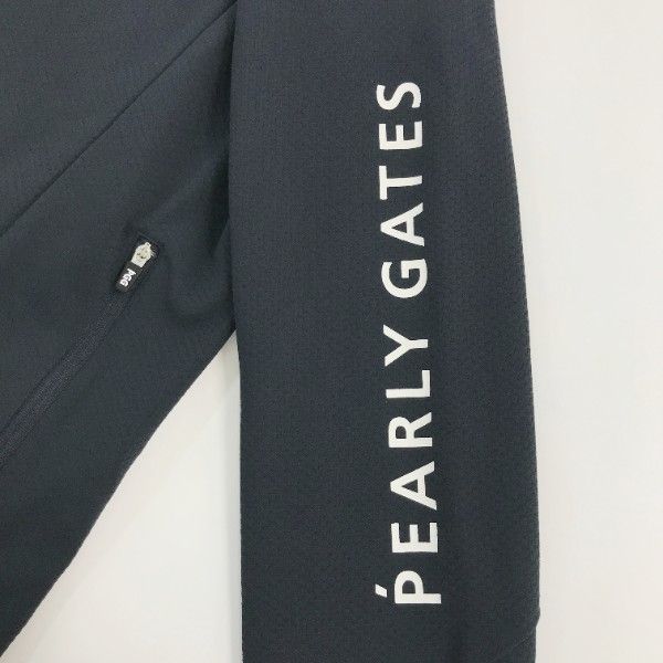 PGG PEARLY GATESハーフジップ長袖 Tシャツ ネイビー系 5 PGG PEARLY GATESハーフジップ長袖 Tシャツ ネイビー系 5
