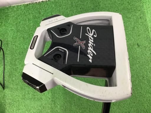 テーラーメイド Spider X CHALK|WHITE センターシャフト 34インチ パター PT スチール ブラック フレックスその他 メンズ 男性用 右利き 右用 Cランク ゴルフクラブ