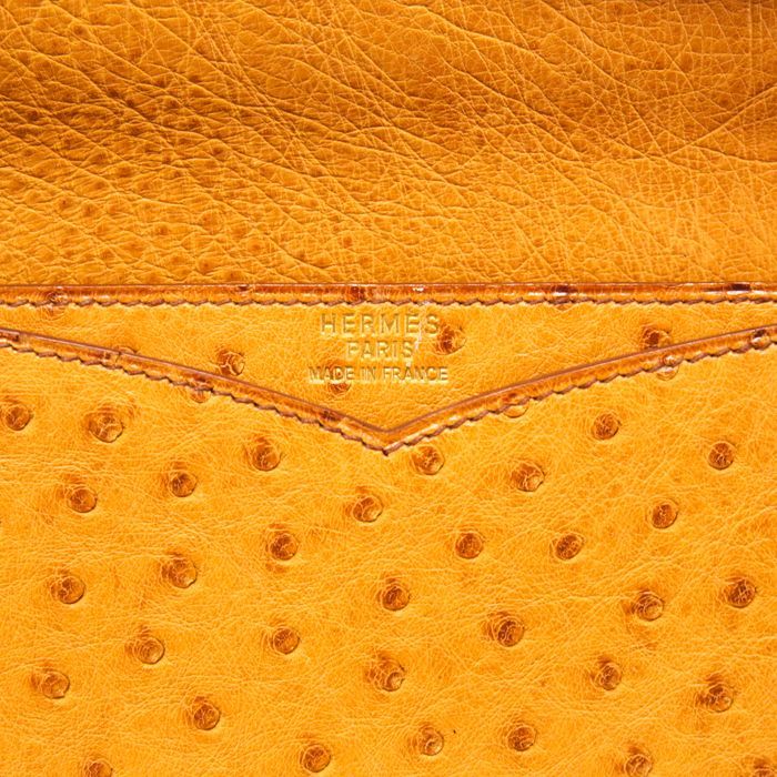 エルメス HERMES ビジネスバッグ オーストリッチ (レザー 