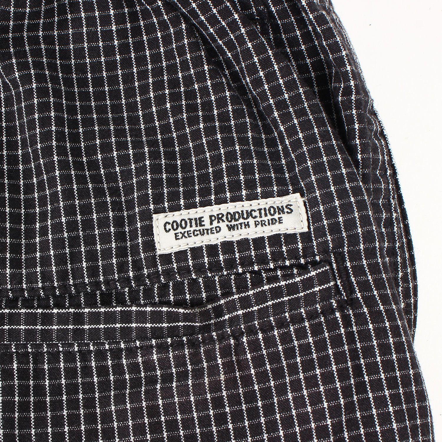 Cootie チェックパンツ　Sサイズ COOTIE クーティー パンツ サイズ:S 24SS リップストップ