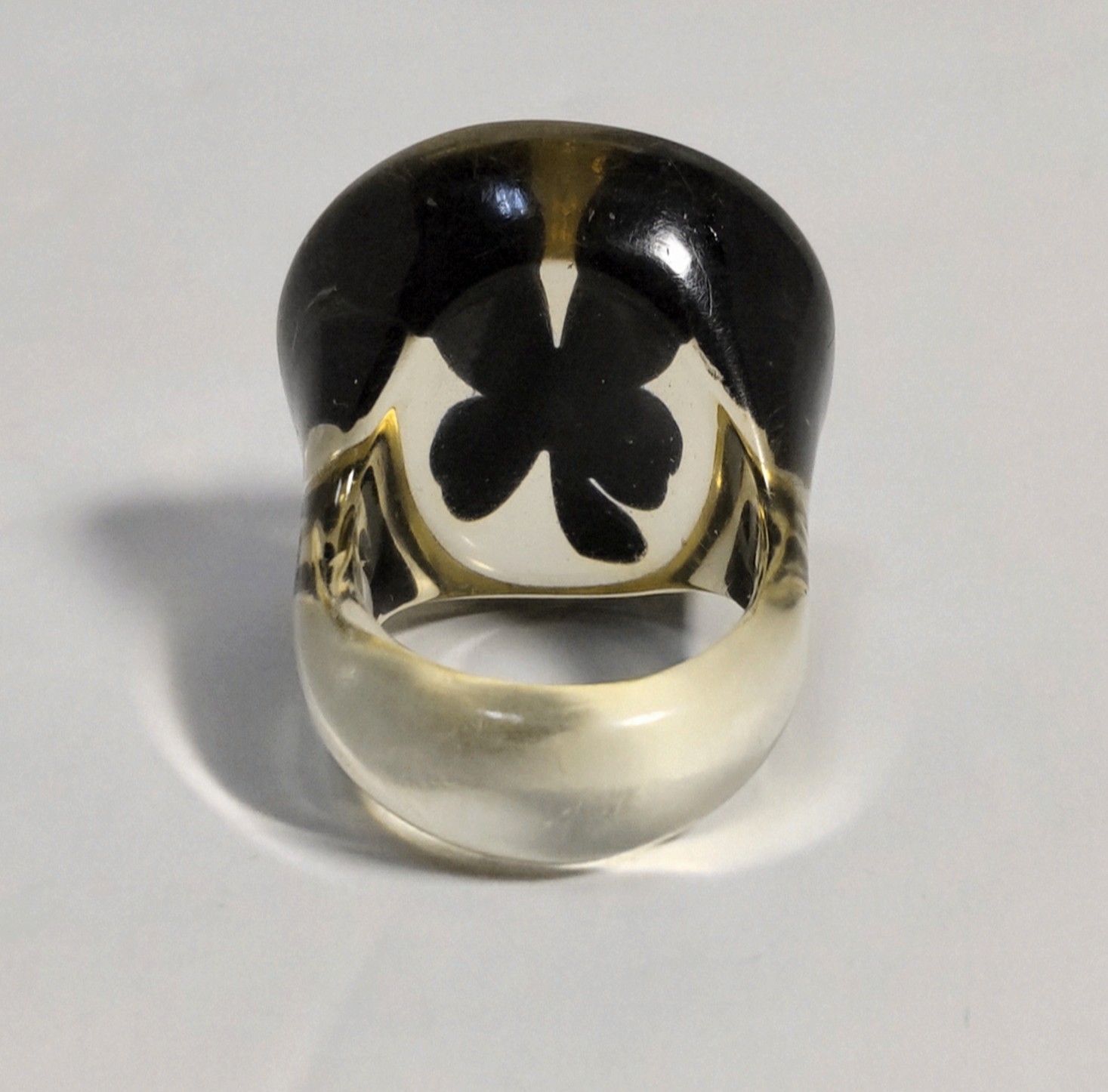 USED中古品】 CHANEL シャネル 指輪 リング クローバー ココ