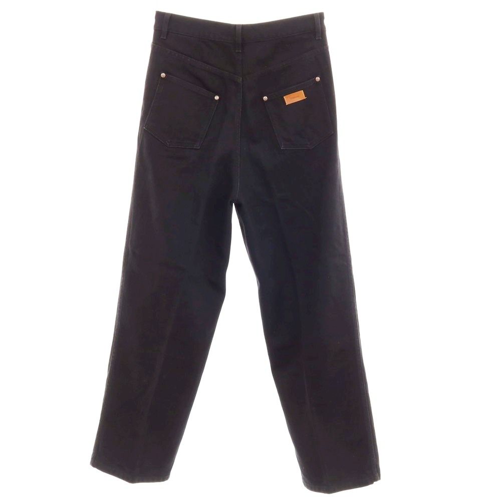 クリスタセヤ　ブラックデニム Cristaseya：HIGH WASTED BLACK DENIM - BLACK - ORANN ONLINE SHOP