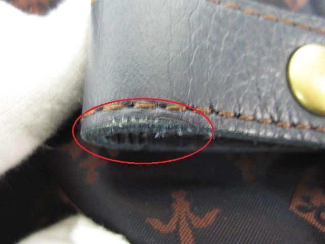 バッグ ネイビー