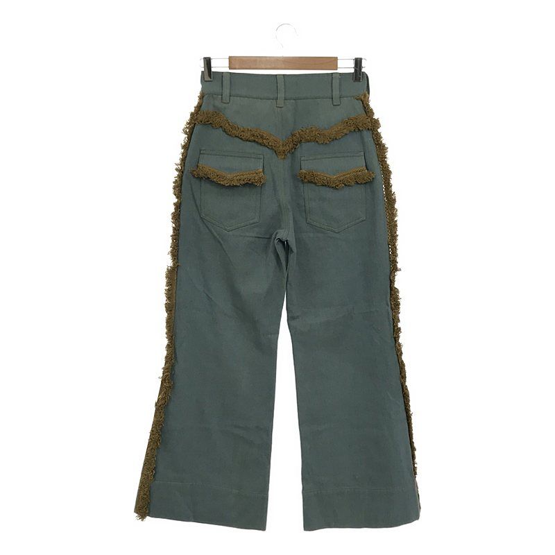 美品】 SHIKITARI / シキタリ | FRINGE BUGGY DENIM / ヴィンテージ